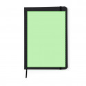 Blocco note con chiusura in gommina elastica