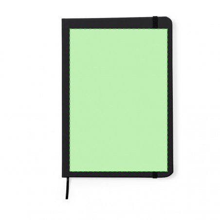 Blocco note con chiusura in gommina elastica