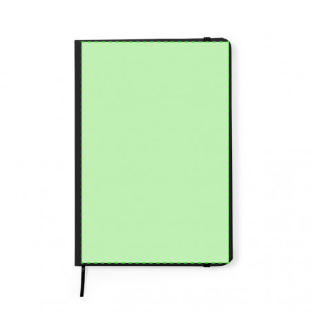 Blocco note con chiusura in gommina elastica