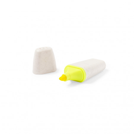 Marker fluorescente con inchiostro giallo