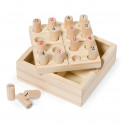 Sudoku in legno in scatola con coperchio