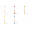 Spazzolino da denti in bambù per bambini vari colori