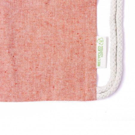 Zaino in corda di cotone 100% vari colori per bambini