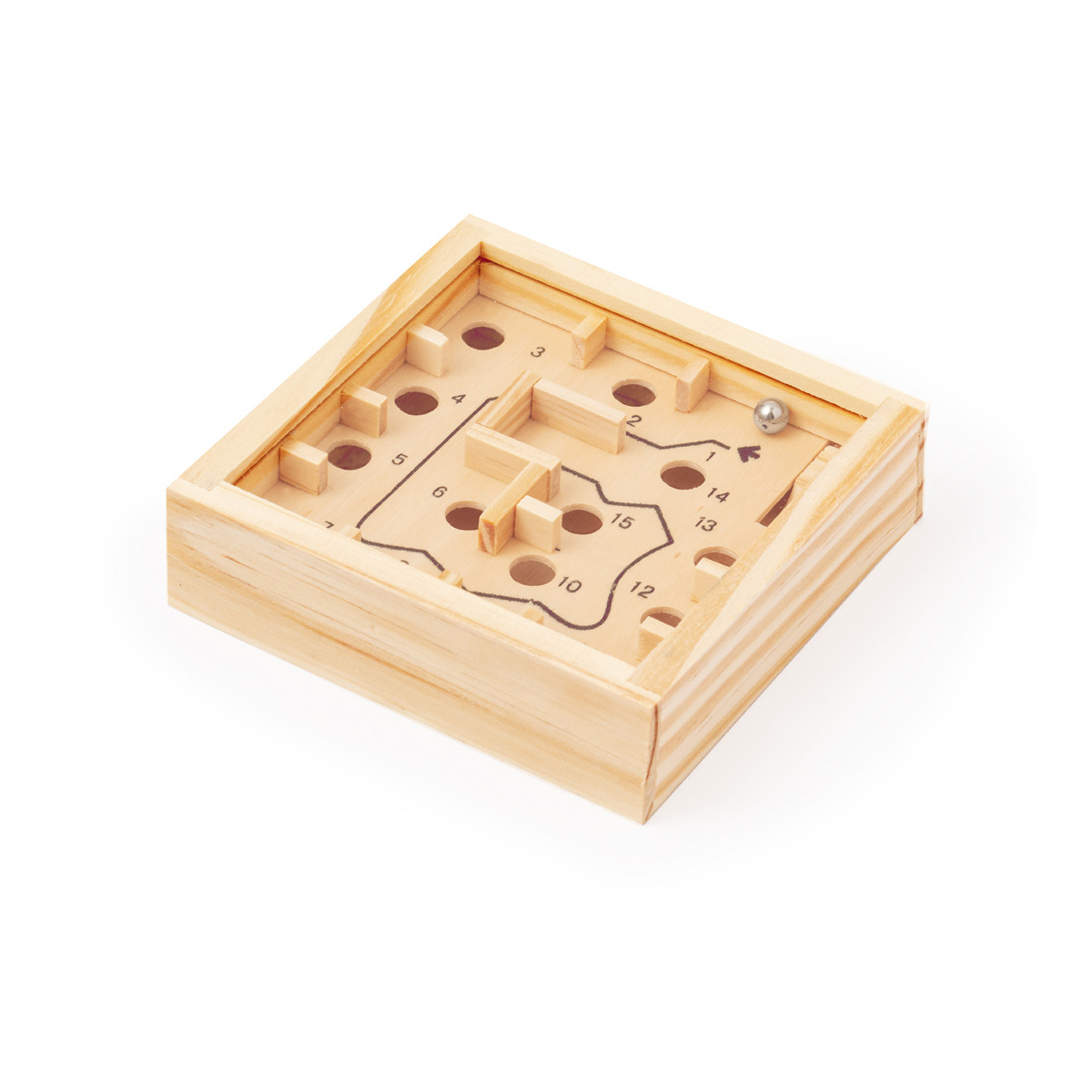 Gioco abilità labirinto ostacoli in legno da regalare