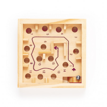 Gioco abilità labirinto ostacoli in legno da regalare