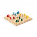 Parchisi in legno con sacchetto di cotone