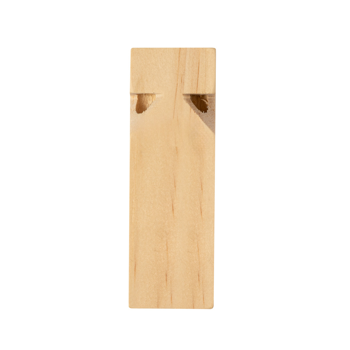 Fischietto doppio in legno da regalare