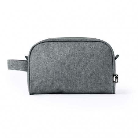 Necessaire con manico e zip in colori neutri a scelta
