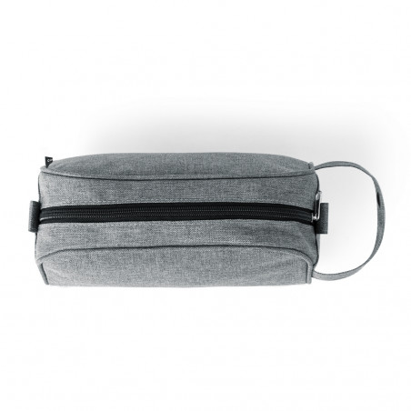 Necessaire con manico e zip in colori neutri a scelta