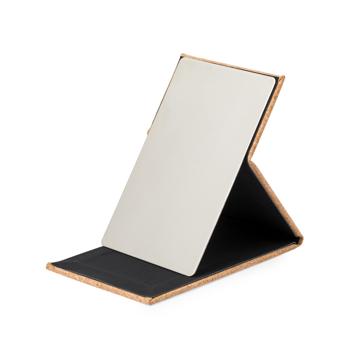 Zcooooool Specchio Specchio per il trucco Super HD portatile grande Specchio per trucco multi-stand Angolo libero/portatile/da tavolo Specchio pieghevole,25.5X18 cm (10X7 pollici