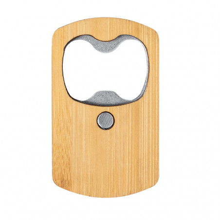 Apribottiglie magnetico classico in bambù