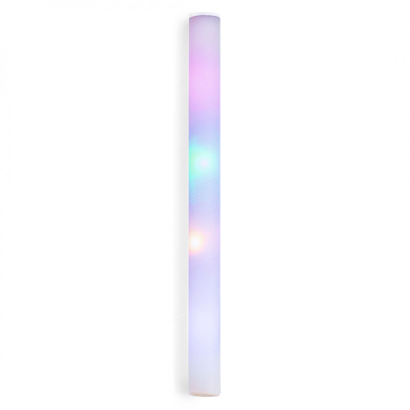 Barra luminosa a LED con dettagli colorati per feste ed eventi