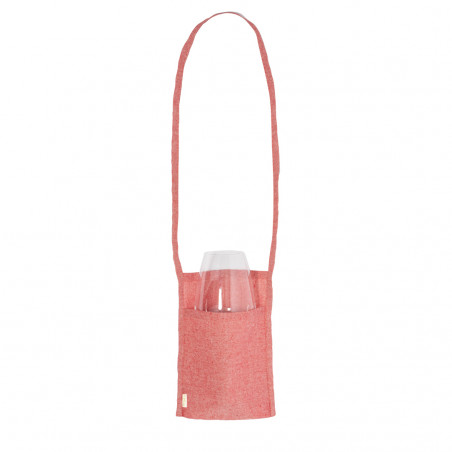 Borsa portatodo in cotone con manico