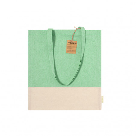 Borsa realizzata in cotone di colori naturali