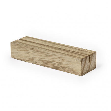Supporto in Legno per Cartelli e Biglietti Eleganza Naturale e Versatilità