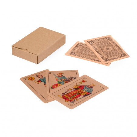 Mazze spagnole in finitura kraft 50 carte