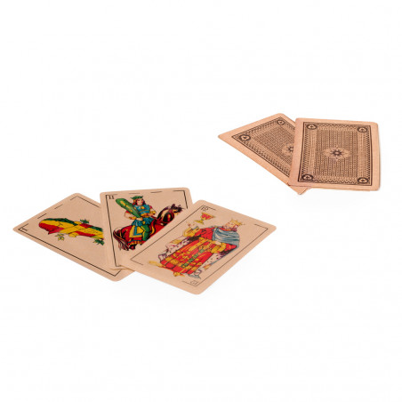 Mazze spagnole in finitura kraft 50 carte