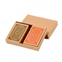 Set di mazzi di carte spagnole e francesi in scatola da regalare