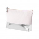 Beauty case in cotone con base metallica da regalare in occasione di eventi