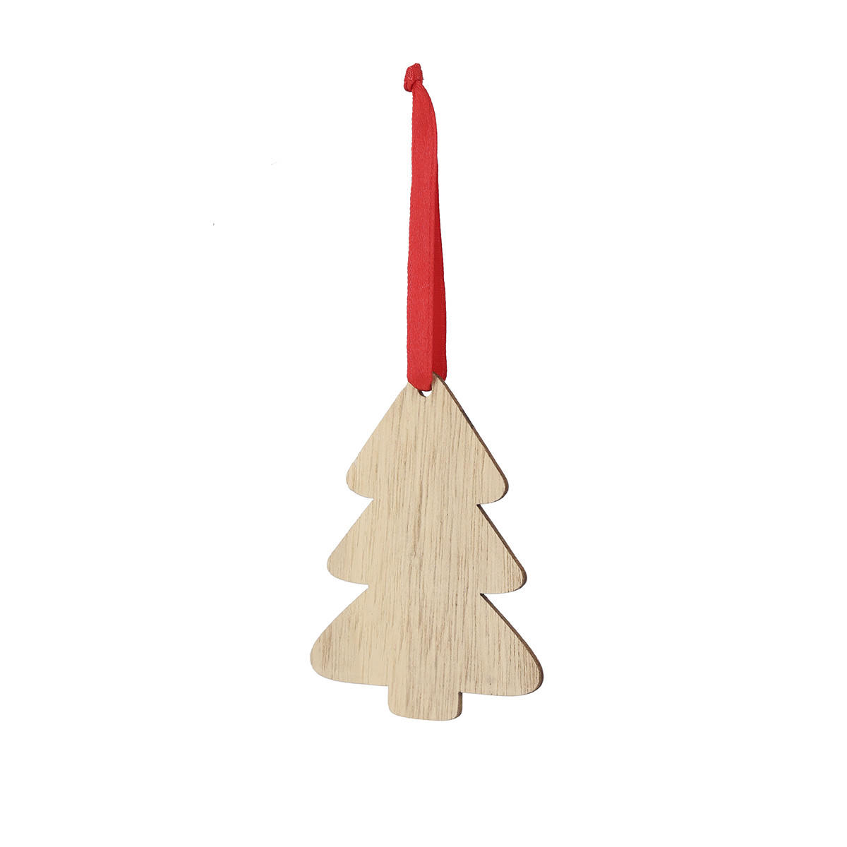 Decorazione in legno a forma di albero di Natale