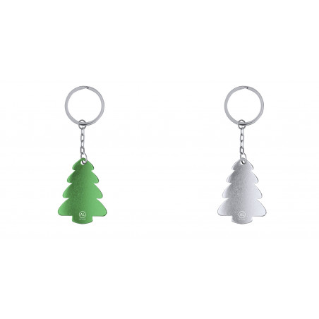 Portachiavi di Natale a forma di albero di Natale