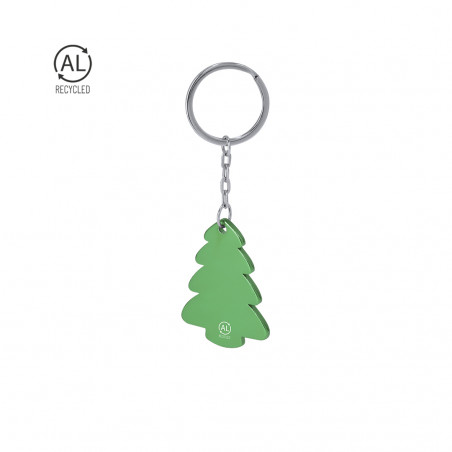 Portachiavi di Natale a forma di albero di Natale