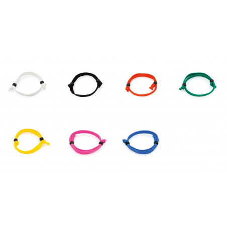 Bracciali in filo regolabili in vari colori