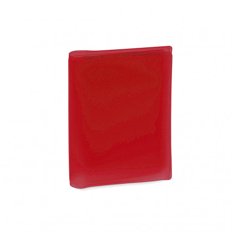 Portacarte in PVC in colori assortiti con 6 scomparti