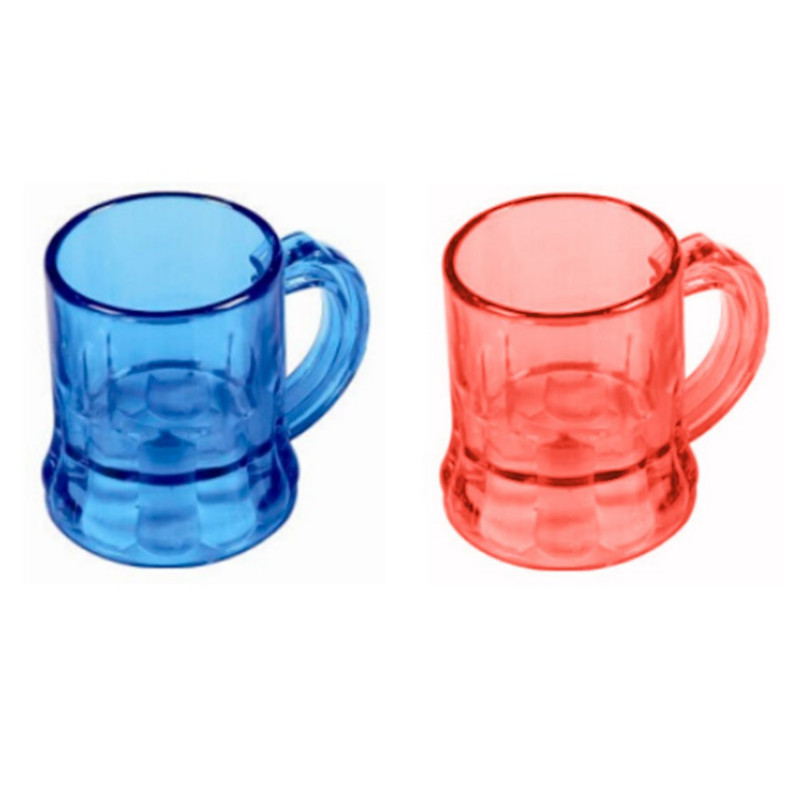 Mini barattoli di plastica colorati Dettaglio originale per eventi speciali