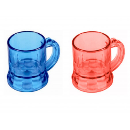 Mini barattoli di plastica colorati Dettaglio originale per eventi speciali