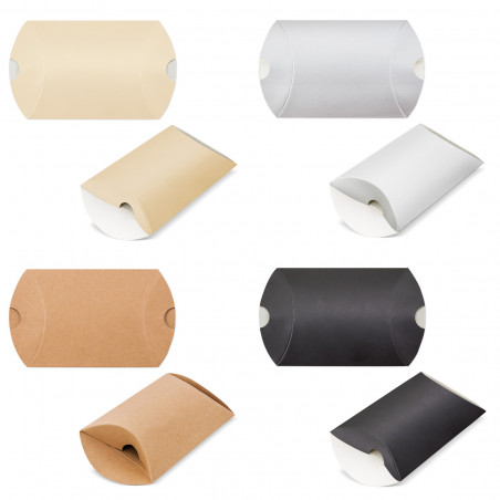 Scatola di Cartone Tipo Cuscino 9x10cm Ideale per Presentazioni Eleganti