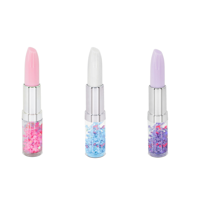 Penna a forma di rossetto con glitter: un'idea originale e divertente per i tuoi eventi