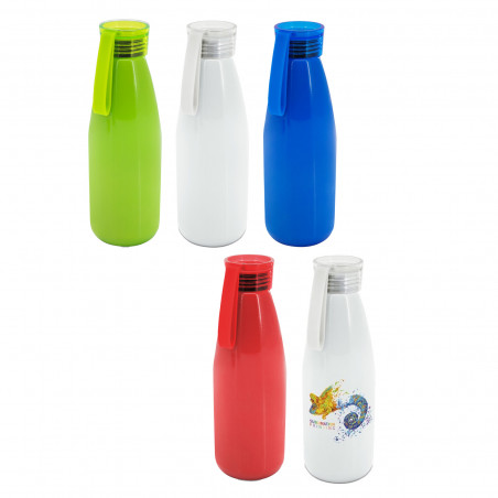 Tamburo in alluminio con coperchio in silicone per sublimazione