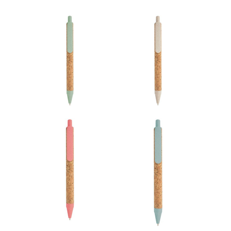 Penna Ecologica con Sughero e Fibra di Grano Design Sostenibile ed Elegante