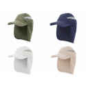 Cappellino in microfibra Sahara