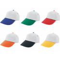 Cappellino con velcro bicolore