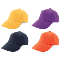 Cappellino 100% cotone velcro