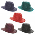 Cappello di paglia intrecciata Il complemento perfetto per celebrazioni all'aperto
