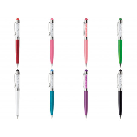 Penna a sfera diamonds touch