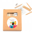 Estuche per colorare personalizzabile con adesivo Re Magi