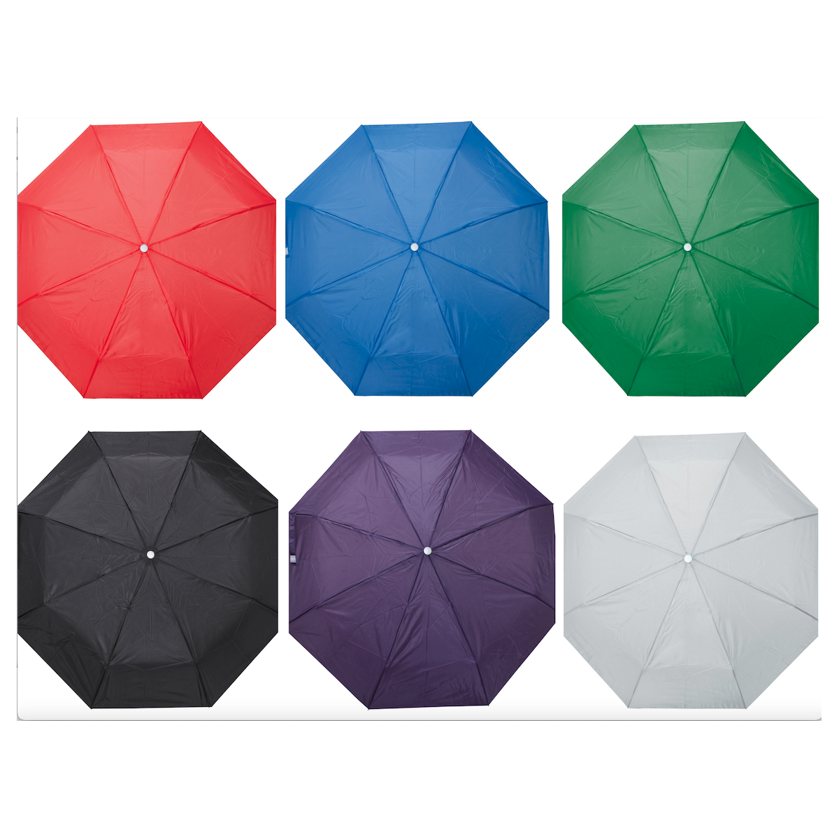 Ombrelli pieghevoli colorati