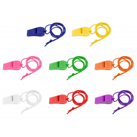 Fischietti colorati