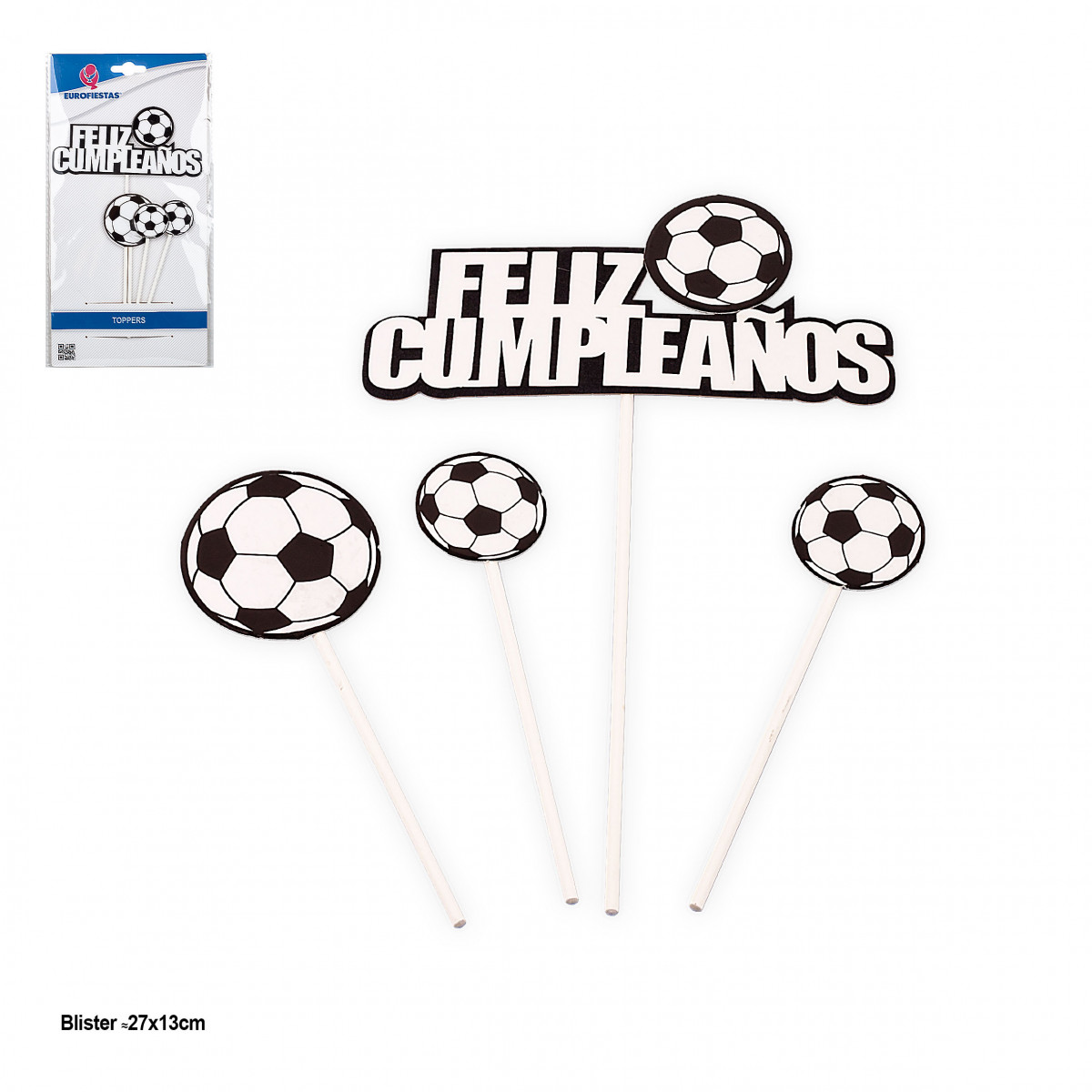 Toppers per compleanni a tema calcistico