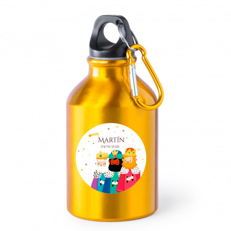 Botella personalizzata adesivo re Magi per dettagli