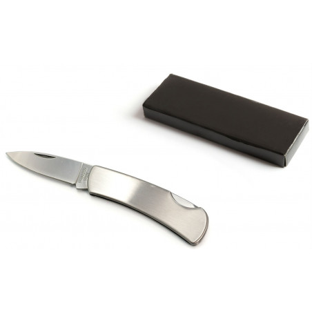 Coltello in acciaio inossidabile in scatola di cartone personalizzata per matrimonio