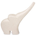Hucha di elefante con adesivo personalizzabile per dettagli battesimo