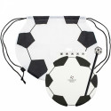 Borsa da calcio con quaderno personalizzato e matita per i dettagli dell'evento