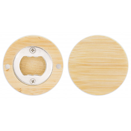 Apriportachiavi magnetico in legno con adesivo romantico degli sposi per dettagli