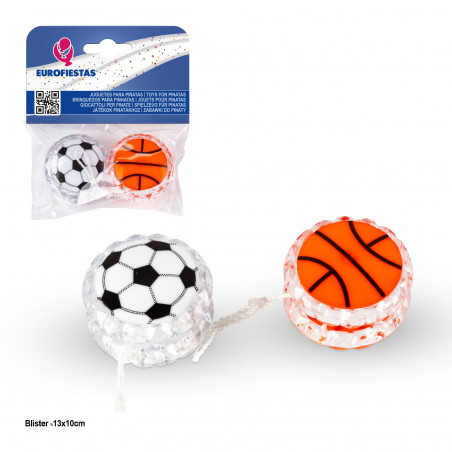 Juguete piñata yoyo balon 2pcs