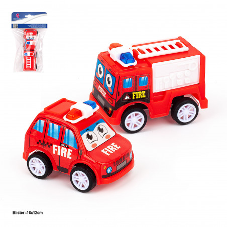 Camion dei pompieri giocattolo 2 unità per pignatta di compleanno o dettaglio regalo